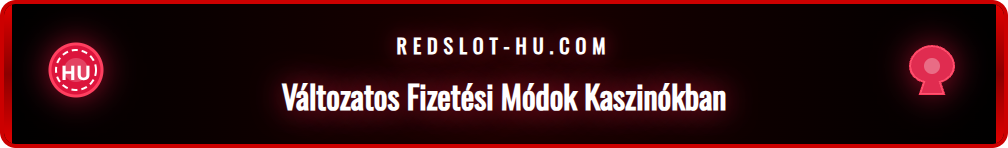 Különböző fizetési módok ikonjai egy kaszinó befizetési oldalán.