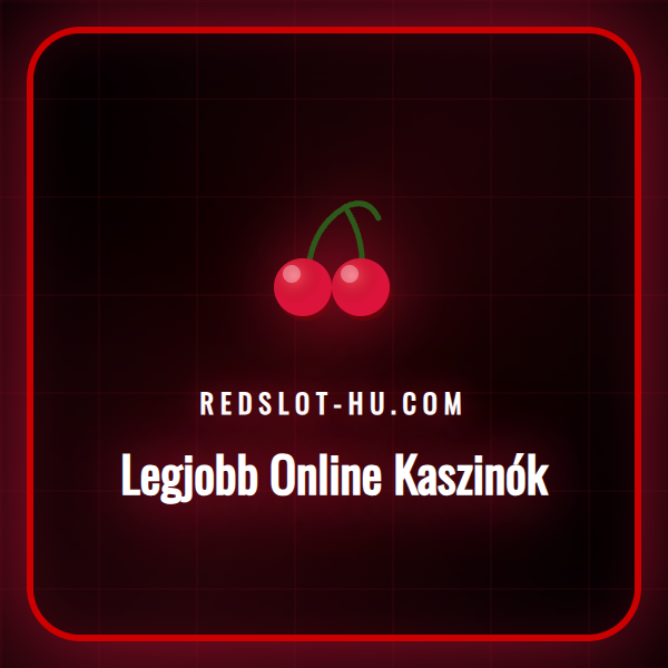 Egy laptop képernyője, amely a legjobb online kaszinók listáját mutatja, mellette zsetonok és kártyák.