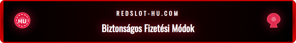 A Redslot appban elérhető biztonságos fizetési opciók, mint OTP és Skrill.