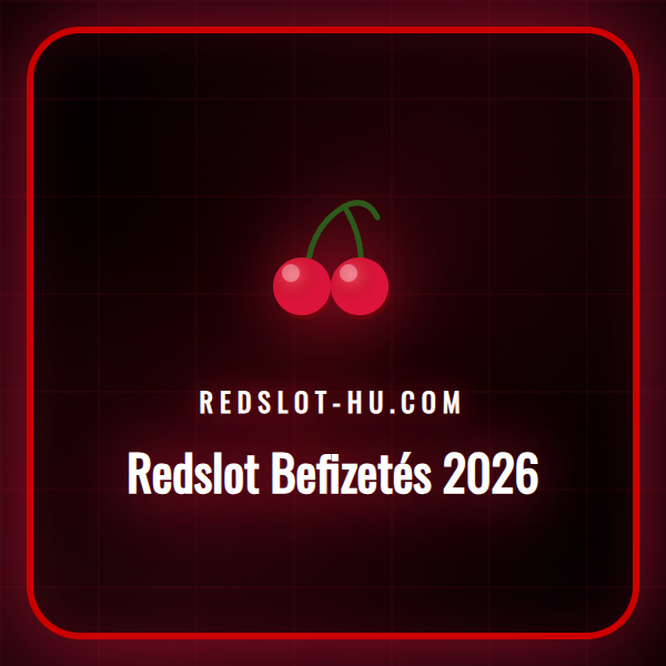 Redslot befizetési oldal laptopon, bankkártya és pénz ikonokkal.