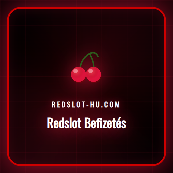 Felhasználó éppen a Redslot befizetési lehetőségeket nézi egy laptop képernyőjén, bankkártya mellette.