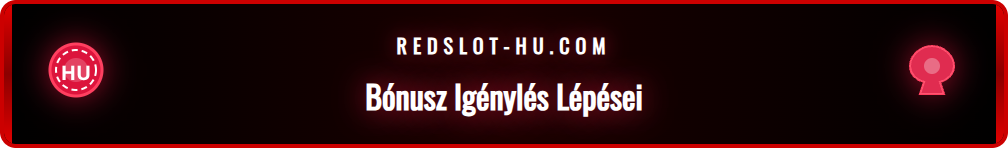 Képernyőkép a Redslot felületéről, a bónusz fogadás aktiválása közben.
