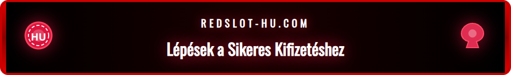 Folyamatábra a Redslot kifizetési probléma megoldásának lépéseiről.
